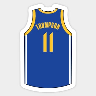 Klay Thompson Golden State Jersey Blue 2024 Qiangy Sticker